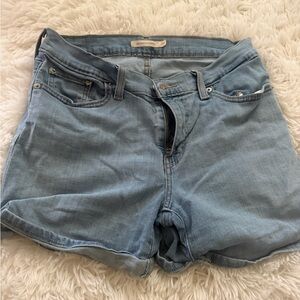 Levi's Light Blue Women's Jean Shorts